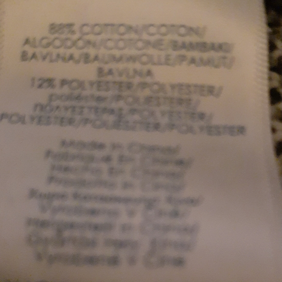 Chaps button down top M - Picture 4 of 4